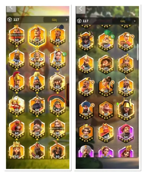 Süvari Ağırlıklı Hesap-5 Kıta Sarı Set-8 Tane Farm Hesabu