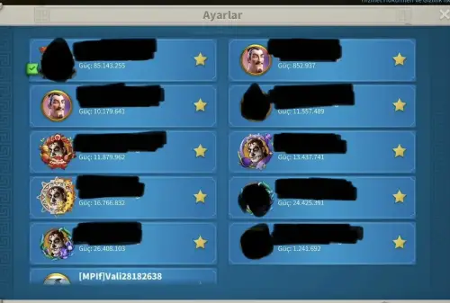 Süvari Ağırlıklı Hesap-5 Kıta Sarı Set-8 Tane Farm Hesabu